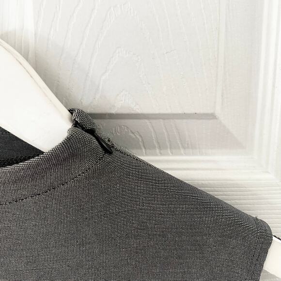 Travelers by Chico's Grey Slink Mock Neck Sleeveless Top Full Length Pants Set 1 - Picture 3 of 11